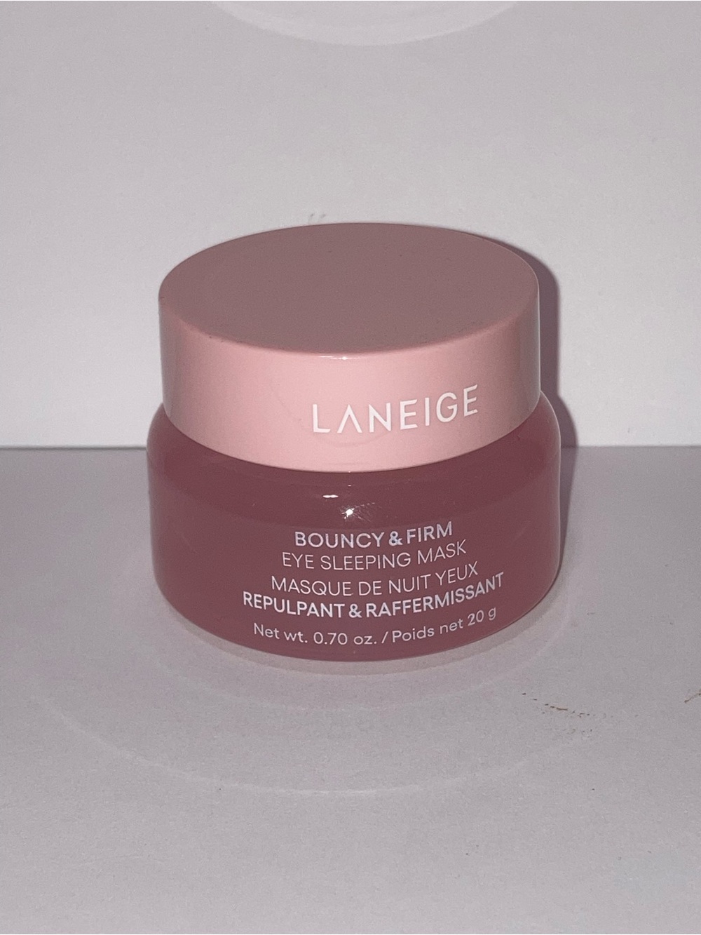 LANEIGE Pink Eye Sleeping Mask - Bouncy & Firm